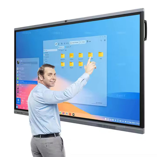 Factory OEM 4K UHD Interactive Board Interactive Flat Panel Smart Whiteboard 65/75/86/98/110 Inch 75 Inch Interactive Whiteboard